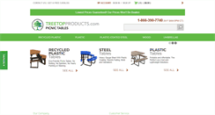 Desktop Screenshot of picnictables.com